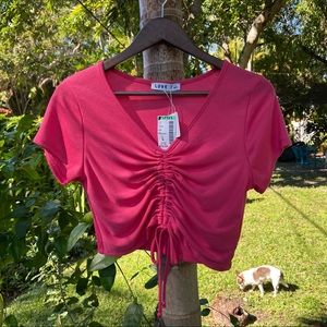 Short Sleeve Crop Top